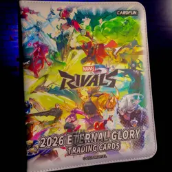 Card.fun Marvel Rivals Eternal Glory Premium Padded 3x3 Card Binder - Image 1