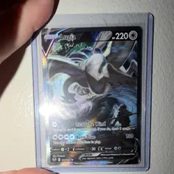 Pokemon Lugia V Promo Holo SWSH301 Sword & Shield 220HP Aero Dive Basic Card - Image 1