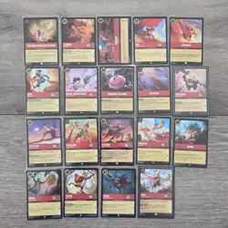 140 Bulk Disney Lorcana Ruby Card Lot 95 Common 45 Uncommon Near Mint - Image 4