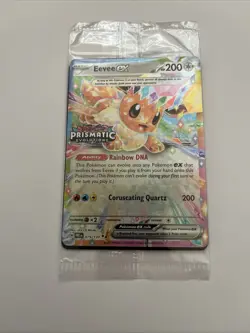 Pokemon Prismatic Evolutions Stamped SEALED PROMOS 9 Card Set and FREE Eevee - Image 2