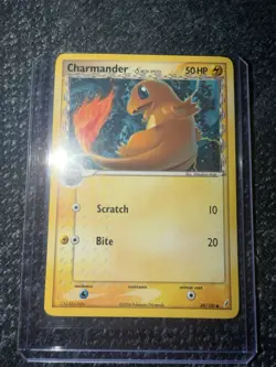 Pokemon Charmander 49/100 Crystal Guardians Regular Common 50 HP Card 2006 - Image 1