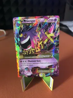 M Gengar EX Phantom Forces Holo Card 121/119 Secret Rare LP Lightly Played - Image 1