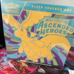 Pokemon Pokemon TCG Mega Evolution: Ascended Heroes Elite Trainer Box 65 Cards - Image 1