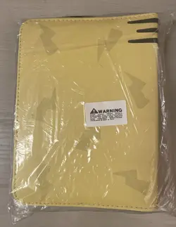 RARE 4-Pocket Binder for Pokemon/Sport Cards 50 Removable Sheets Full Zip - Image 2