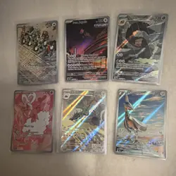 Pokemon TCG 6 Card Lot Holo Cyclizar Iron Jugulis Crustle Enamorus Lairon - Image 1