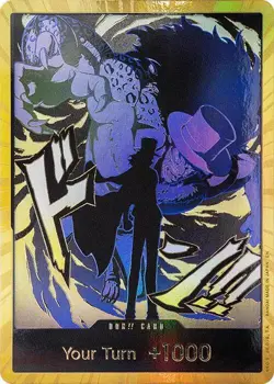 PRB02 English - DON!! Card (Rob Lucci) - PRB02 - Gold DON!! - NM - Image 1