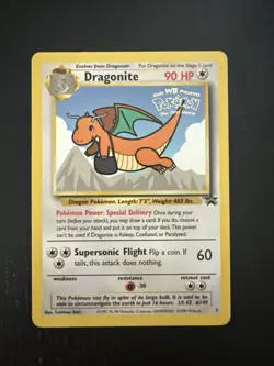 Dragonite Pokemon The First Movie Black Star Promo #5 Card - Image 1