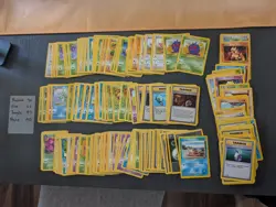 Huge Collection Bulk Lot of 200+ Pokemon Cards Vintage 1999 WOTC HP-DMG - Image 1
