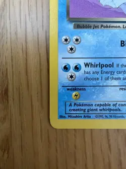 Pokemon Card Dark Vaporeon Team Rocket Uncommon 45/82 - Image 5