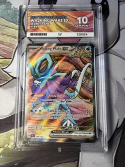 ACE 10 Walking Wake Ex Ultra Rare 189/162 Temporal Forces Pokemon Card - Image 1