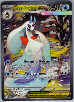 Mega Froslass ex 275/217 SIR ME: Ascended Heroes - Pokemon Card - NM - Image 1