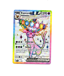 Pokemon Prismatic Evolutions ESPEON EX 175 Black Star Promo SVP Card MINT-NM - Image 1