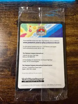 Pokemon TCG Pikachu SVP 190 Promo 2024 World Championships SEALED - Image 2