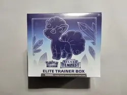 Pokemon Sword & Shield Silver Tempest Elite Trainer Box TCG English 2022 - Image 1