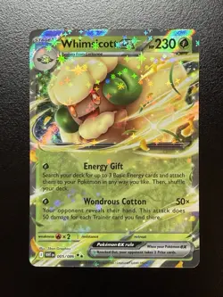 Pokemon TCG - Whimsicott ex - White Flare 005/086 Double Rare Holo - Image 1
