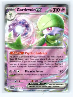Pokemon TCG - Gardevoir ex - SV: Paldean Fates 029/091 Holofoil - Image 1