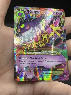 Pokemon M Gengar EX 121/119 XY Phantom Forces Secret Rare LP - Image 5