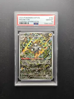 PSA 10 GEM MINT Pokemon Scarlet & Violet Magneton SVP159 Surging Sparks Promo - Image 1