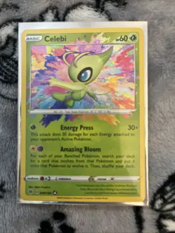 Pokemon Celebi 009/185 Amazing Rare Vivid Voltage NM/M Pack FRESH - Image 1