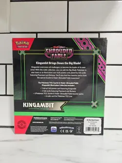 Pokemon TCG - Shrouded Fable Kingambit Illustration Collection BRAND NEW SEALED - Image 2