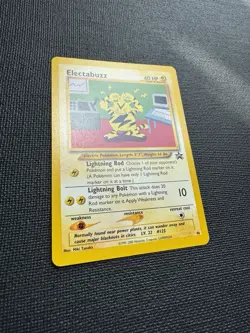 Pokemon Electabuzz 46 WOTC Black Star PROMO Basic Vintage 2000 - Image 2