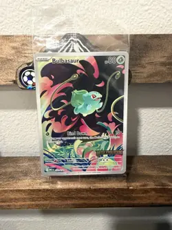 Pokemon Bulbasaur 133/132 Mega Evolution Stamped Promo Sealed - Image 1