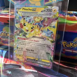 2024 Pokemon SSP EN Pikachu ex 057/191 Double Rare Holo - Image 2