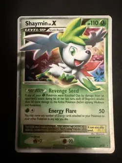 Shaymin LV.X MP DP39 Diamond and Pearl Pokemon TCG Holo - Image 1