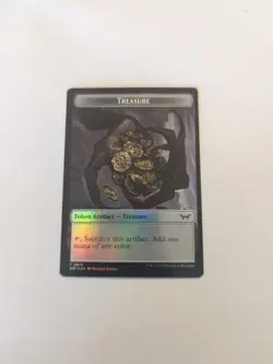 Shard (0002) / Treasure (0015) *FOIL* Token Duskmourn: House of Horror NM MTG - Image 2