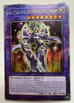 Yugioh Gilti-Gearfried the Magical Steel Knight MP24-EN016 Quarter Century Rare - Image 1