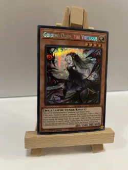 Yu-Gi-Oh! Guiding Quem, the Virtuous MP24-EN078 1st Ed Prismatic Secret Rare NM - Image 2