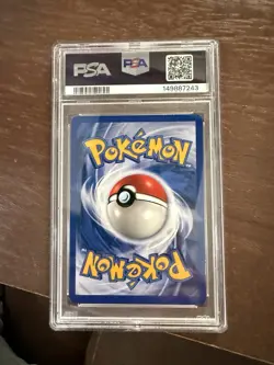 Pokemon TCG Light Dragonite Neo Destiny 14 Holo Unlimited Rare Card PSA 6 - Image 2