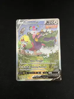 Pokemon Cards Tornadus V 185/198 Chilling Reign Rare Ultra NM - Image 1
