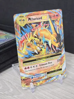 Pokemon Card TCG M Charizard EX 13/108 XY Evolutions 2016 Holo Mega Rare - Image 1