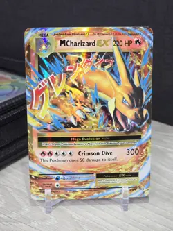 Pokemon Card TCG M Charizard EX 13/108 XY Evolutions 2016 Holo Mega Rare - Image 3