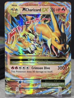 Pokemon Card TCG M Charizard EX 13/108 XY Evolutions 2016 Holo Mega Rare - Image 5