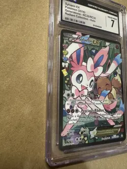 CGC 7 Sylveon EX Generations RC32/RC32 Radiant Collection Holo Pokemon Card - Image 3