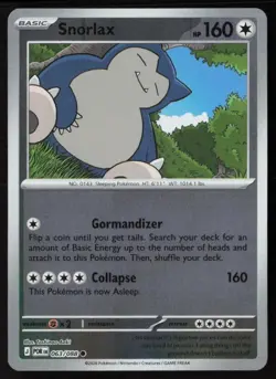 Snorlax - 063/088 - Reverse Holo - Perfect Order - Pokemon Card - NM/M - Image 1