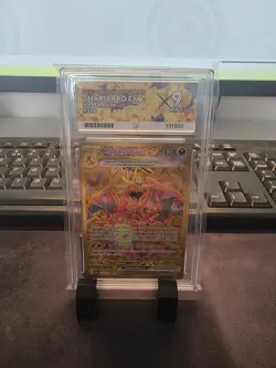 Pokemon TCG Charizard EX Obsidian Flames Ace 9 Card 228/197 - Image 1