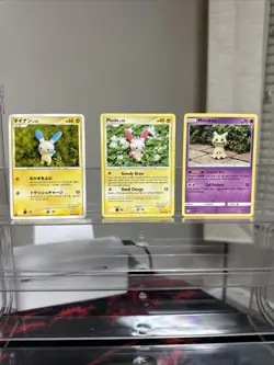 Plusle, Minun, And Mimikyu Yuka Morii Illustrated Pokemon Cards - Image 1
