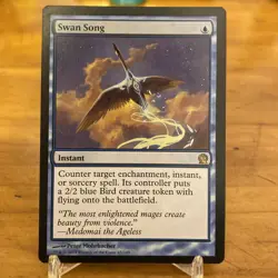 MTG- Swan Song- Theros- Near Mint Condition - MAGIC CARD rare - Image 1