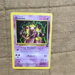 Pokemon Mewtwo 14/53 Wotc Promo Card Regular Finish English Psychic - Image 1