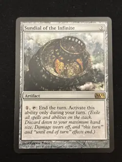 MTG - SUNDIAL OF THE INFINITE - RARE - M12 - NM - Image 1