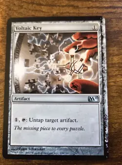 Voltaic Key: Core Set 2011 (M11): Visible damage, see pictures: MTG - Image 1
