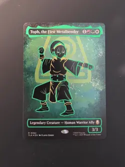 Toph, the First Metalbender (Neon Ink Foil) Avatar The Last Airbender NM Foil⛰ - Image 1