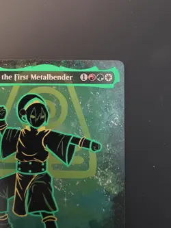 Toph, the First Metalbender (Neon Ink Foil) Avatar The Last Airbender NM Foil⛰ - Image 2