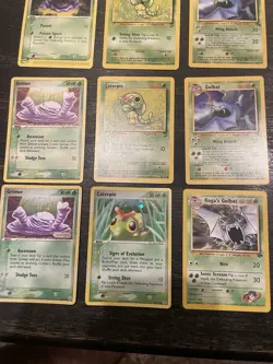 Pokemon TCG Grass Type 72 Card Lot - Grimer, Caterpie, Golbat, Oddish, Bulbasaur - Image 3