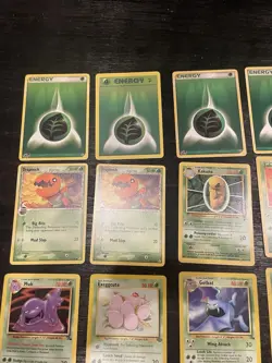 Pokemon TCG Grass Type 72 Card Lot - Grimer, Caterpie, Golbat, Oddish, Bulbasaur - Image 5