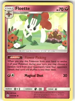 Floette 151/236 Uncommon Cosmic Eclipse Pokemon Near Mint - Image 1