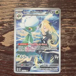 Pokemon TCG Cynthia's Roserade 184/182! NM Condition! See Description! - Image 1